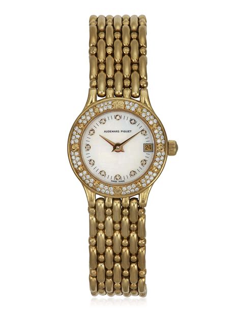 audemars piguet small women's watch|Audemars Piguet with diamonds.